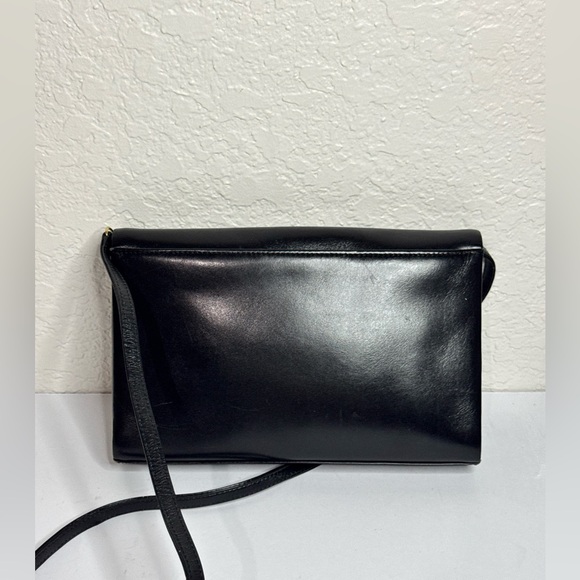 Givenchy Pocket Mini Black Leather Handbag Crossbody Vintage - Picture 5 of 13